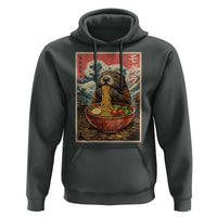 Japanese Groundhog Ramen Noodles Hoodie Funny Kawaii Anime - Wonder Print Shop
