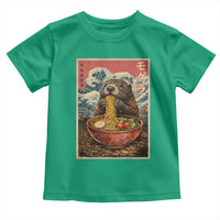 Japanese Groundhog Ramen Noodles Toddler T Shirt Funny Kawaii Anime - Wonder Print Shop