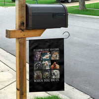 Animals Smoking Cigarettes Meme Garden Flag It Looks Just as Cool When You Do It - Wonder Print Shop