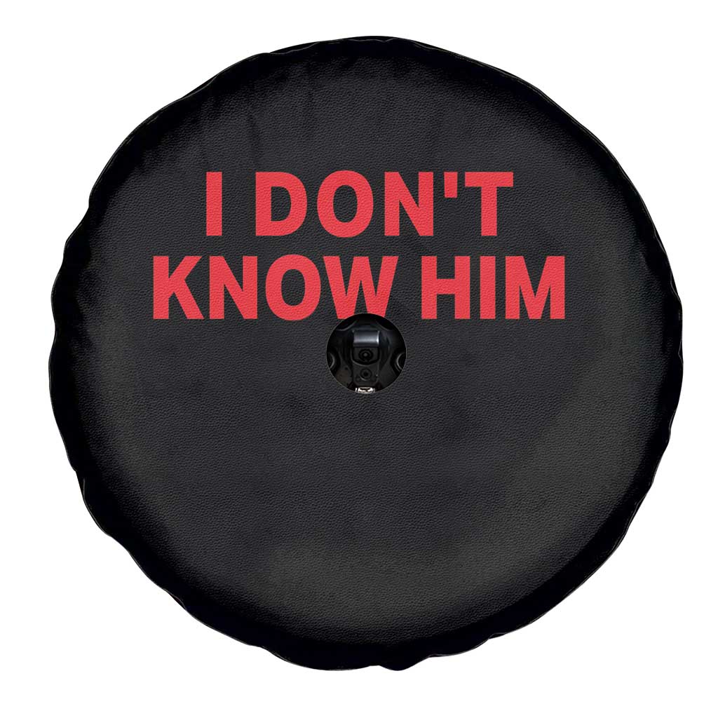 Funny Couple Matching Spare Tire Cover I Don't Know Him Couples She's My Soulmate - Wonder Print Shop
