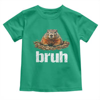 Funny Groundhog Toddler T Shirt Ground Hog Meme Lover Bruh Groundhog Day - Wonder Print Shop