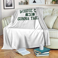 Whose Car We Gonna Take Meme Throw Blanket