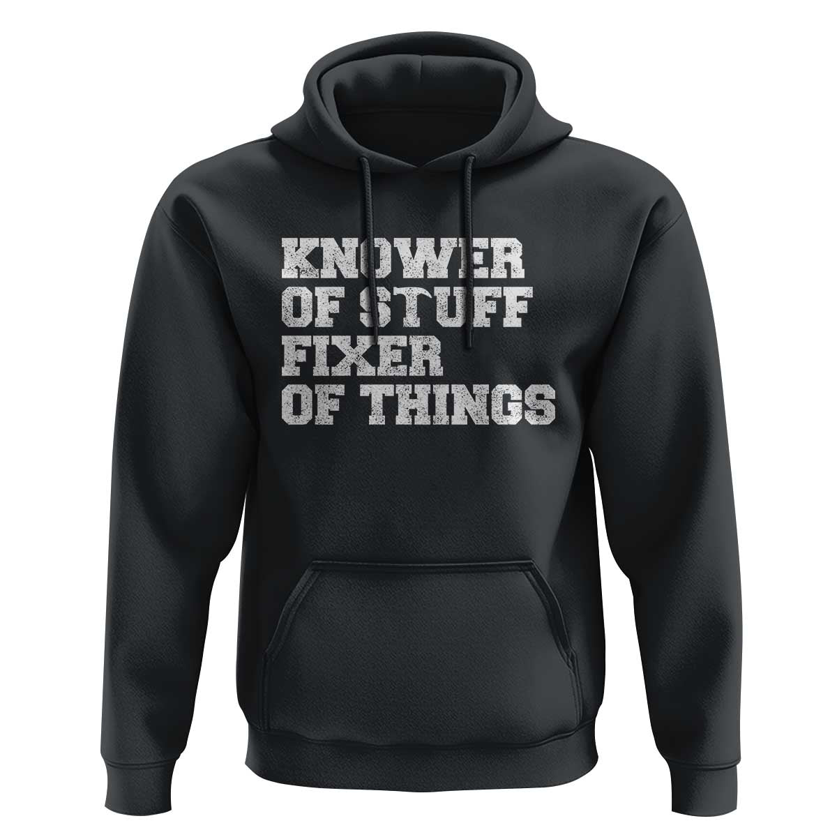 Funny Knower Of Stuff Fixer Of Things Hoodie Mechanic Engineer Garage