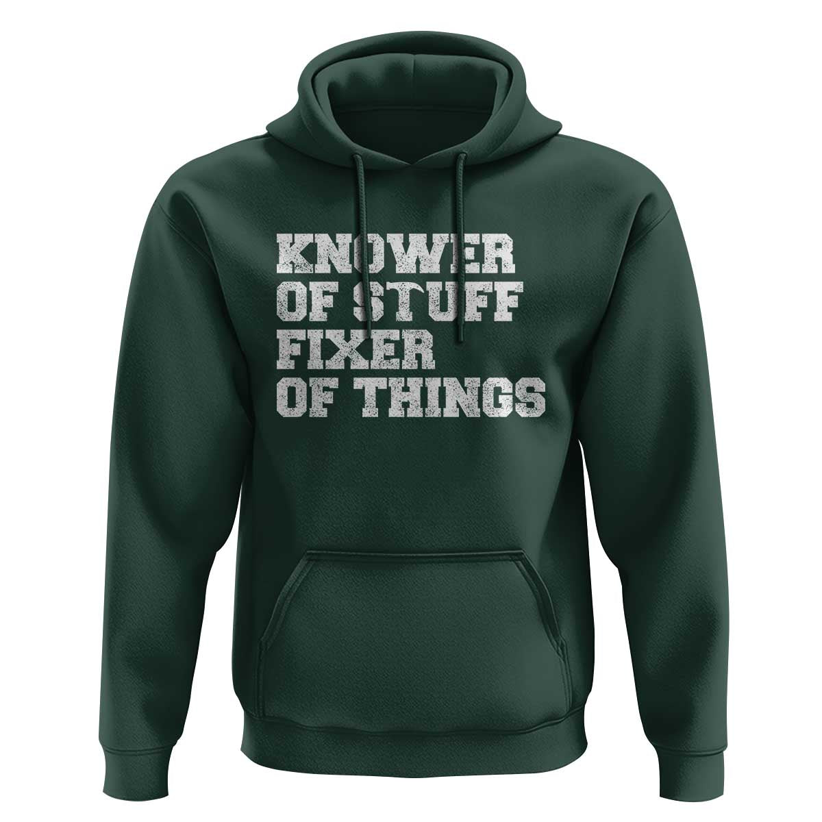 Funny Knower Of Stuff Fixer Of Things Hoodie Mechanic Engineer Garage