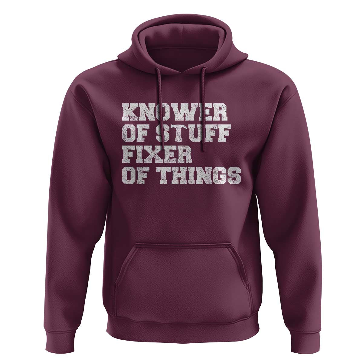 Funny Knower Of Stuff Fixer Of Things Hoodie Mechanic Engineer Garage
