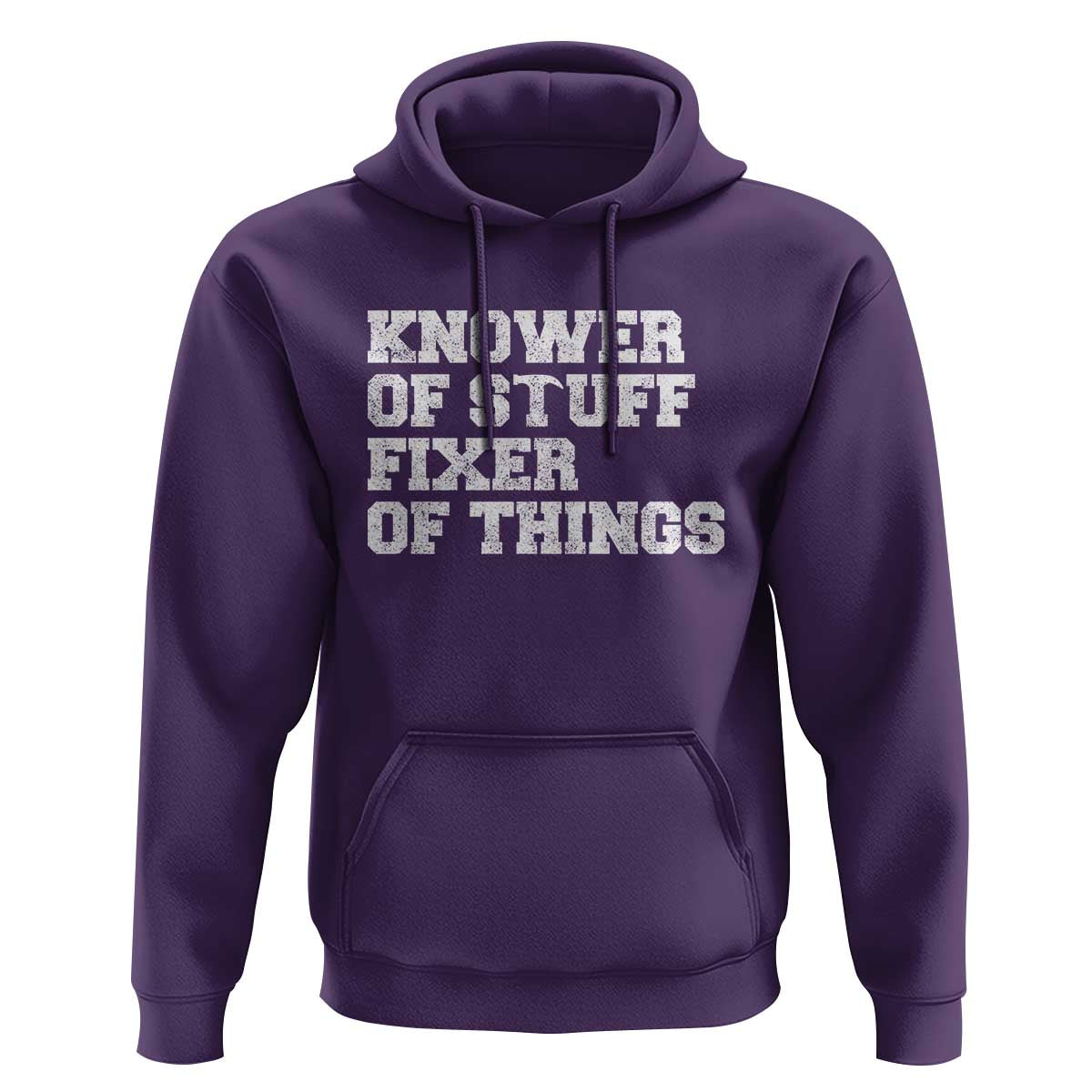 Funny Knower Of Stuff Fixer Of Things Hoodie Mechanic Engineer Garage