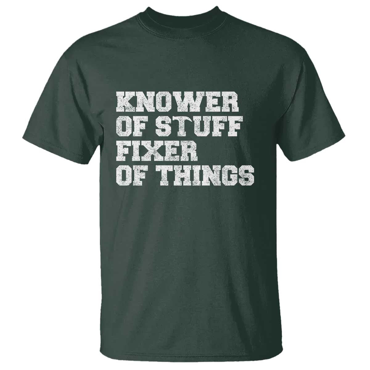 Funny Knower Of Stuff Fixer Of Things T Shirt Mechanic Engineer Garage