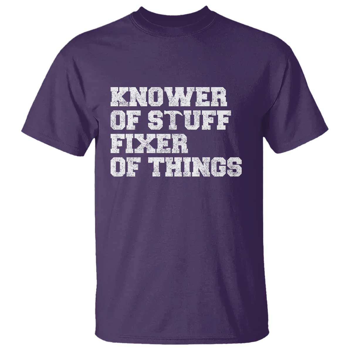Funny Knower Of Stuff Fixer Of Things T Shirt Mechanic Engineer Garage