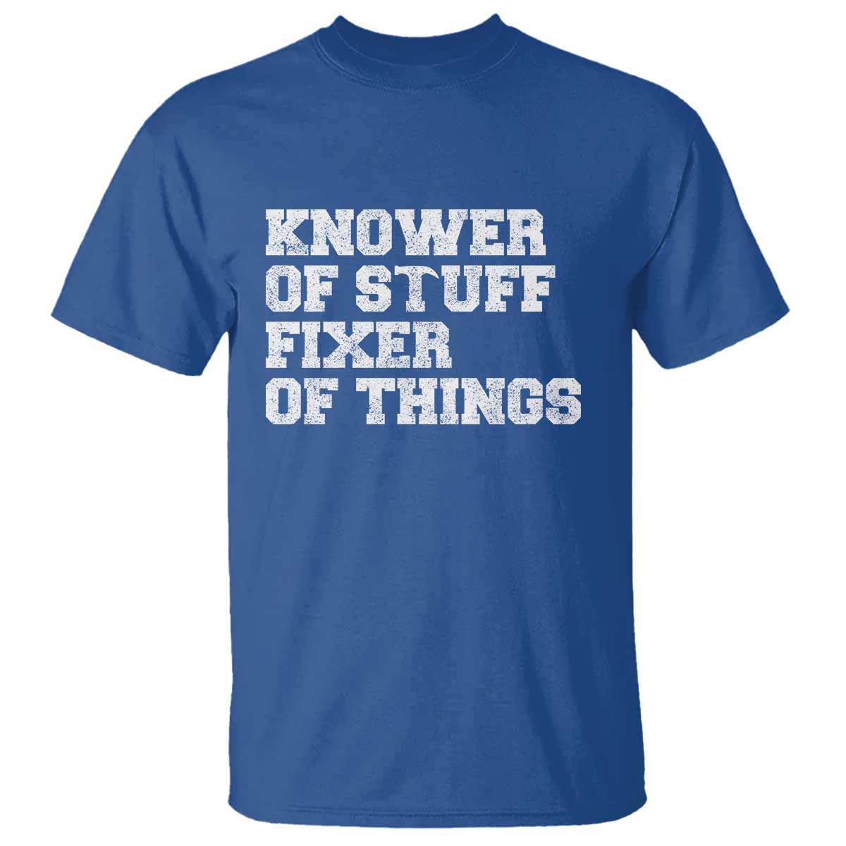 Funny Knower Of Stuff Fixer Of Things T Shirt Mechanic Engineer Garage