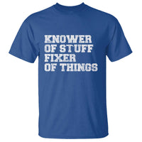 Funny Knower Of Stuff Fixer Of Things T Shirt Mechanic Engineer Garage