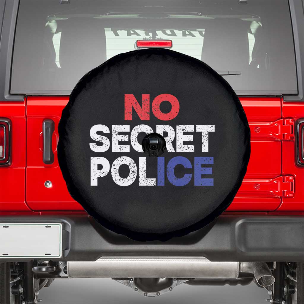 Subtle Abolish Ice Spare Tire Cover No Secret Police