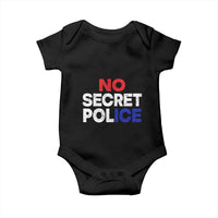 Subtle Abolish Ice Baby Onesie No Secret Police