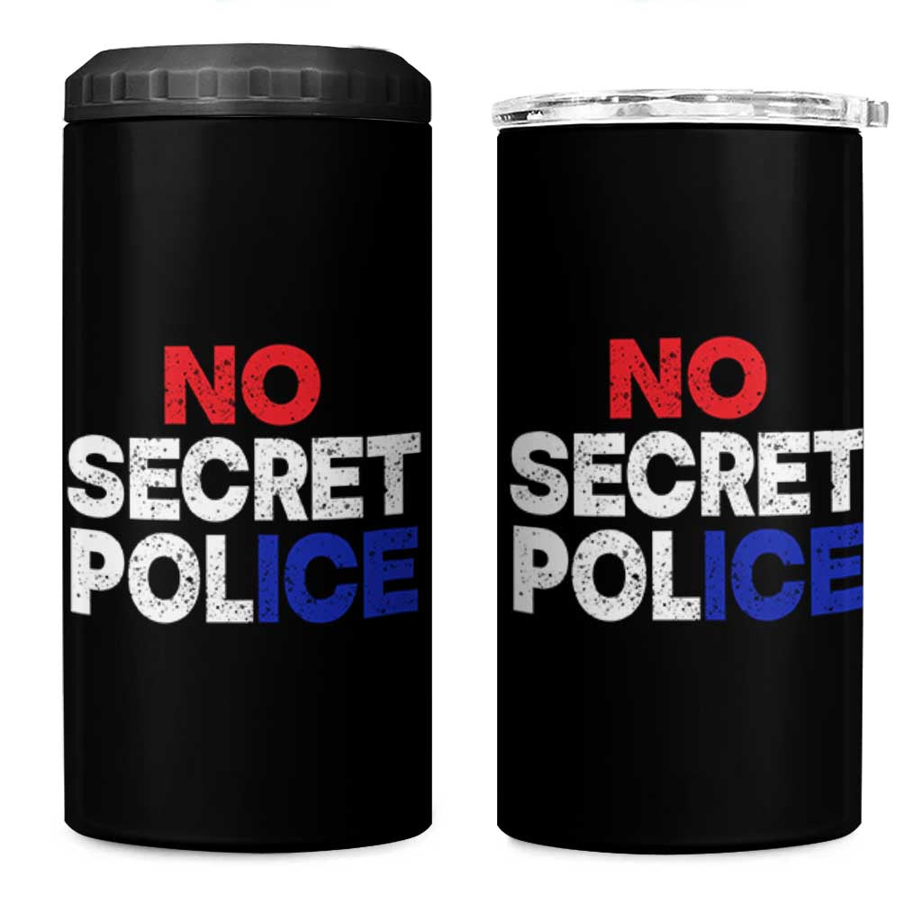Subtle Abolish Ice 4 in 1 Can Cooler Tumbler No Secret Police