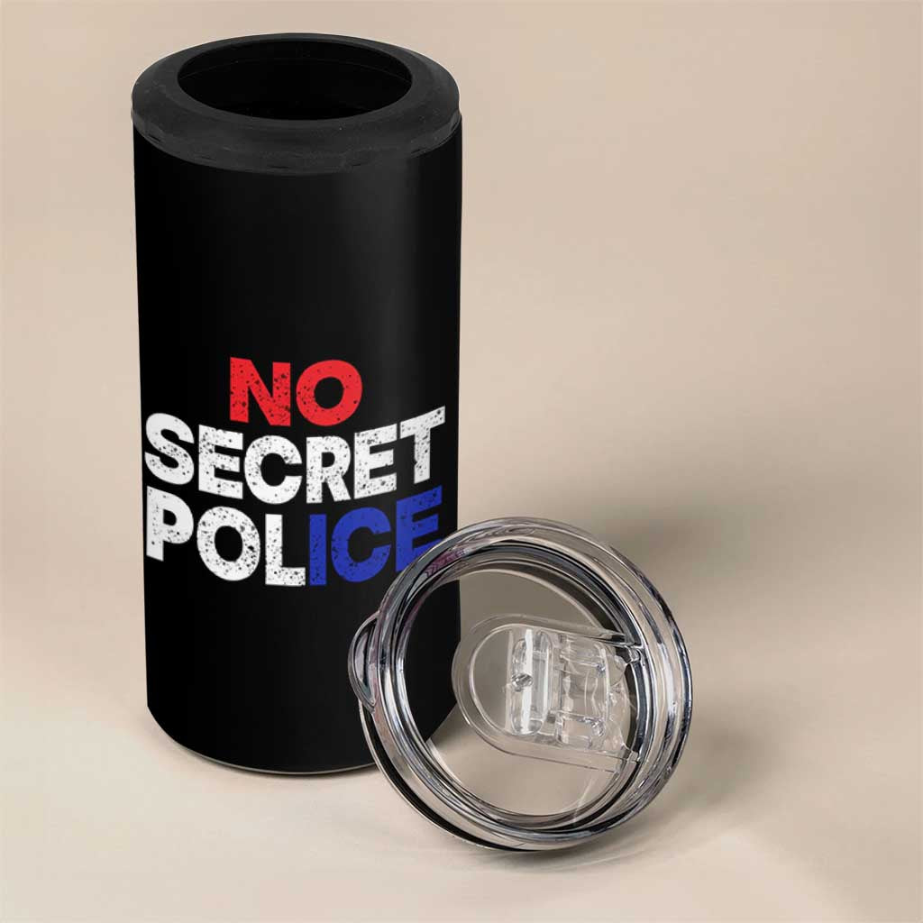 Subtle Abolish Ice 4 in 1 Can Cooler Tumbler No Secret Police