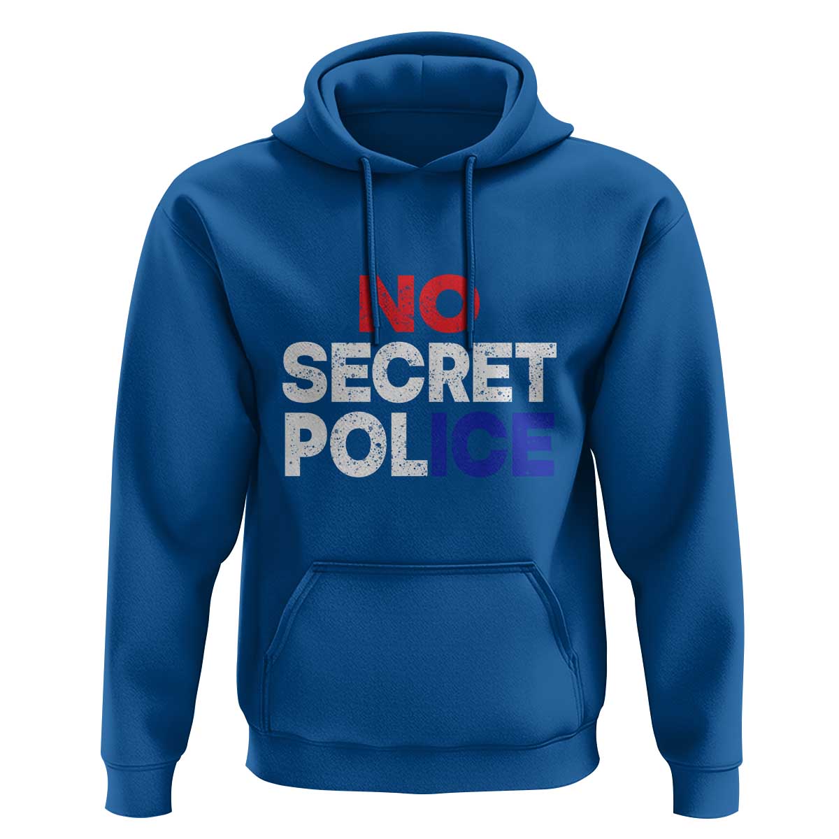 Subtle Abolish Ice Hoodie No Secret Police