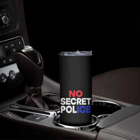 Subtle Abolish Ice Skinny Tumbler No Secret Police