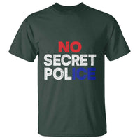 Subtle Abolish Ice T Shirt No Secret Police