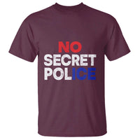 Subtle Abolish Ice T Shirt No Secret Police
