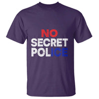Subtle Abolish Ice T Shirt No Secret Police