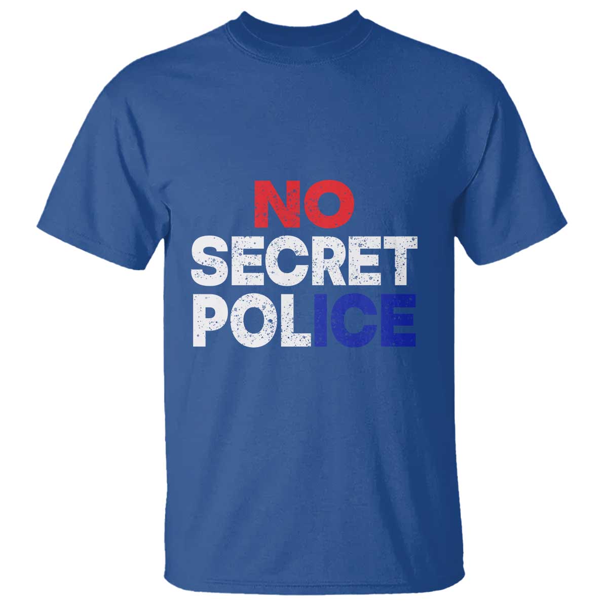 Subtle Abolish Ice T Shirt No Secret Police