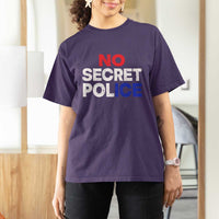 Subtle Abolish Ice T Shirt For Women No Secret Police