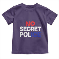 Subtle Abolish Ice Toddler T Shirt No Secret Police