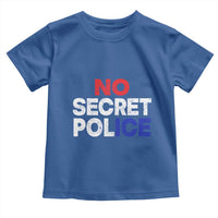 Subtle Abolish Ice Toddler T Shirt No Secret Police