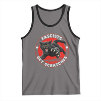 Vintage Black Cat Against Fascists Tank Top