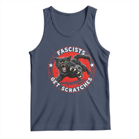 Vintage Black Cat Against Fascists Tank Top