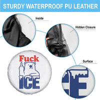 Fck Ice Spare Tire Cover Get The Fck Out Of Minneapolis Polar Bear