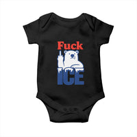 Fck Ice Baby Onesie Get The Fck Out Of Minneapolis Polar Bear
