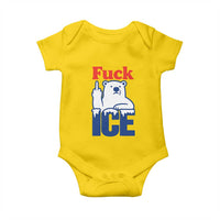 Fck Ice Baby Onesie Get The Fck Out Of Minneapolis Polar Bear
