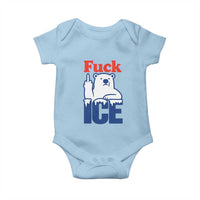 Fck Ice Baby Onesie Get The Fck Out Of Minneapolis Polar Bear