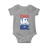Fck Ice Baby Onesie Get The Fck Out Of Minneapolis Polar Bear