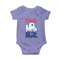 Fck Ice Baby Onesie Get The Fck Out Of Minneapolis Polar Bear