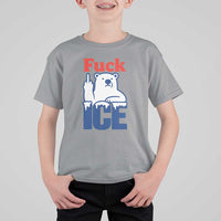 Fck Ice T Shirt For Kid Get The Fck Out Of Minneapolis Polar Bear