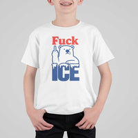 Fck Ice T Shirt For Kid Get The Fck Out Of Minneapolis Polar Bear