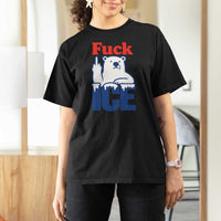 Fck Ice T Shirt For Women Get The Fck Out Of Minneapolis Polar Bear