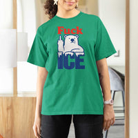 Fck Ice T Shirt For Women Get The Fck Out Of Minneapolis Polar Bear