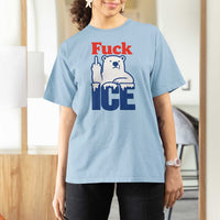 Fck Ice T Shirt For Women Get The Fck Out Of Minneapolis Polar Bear