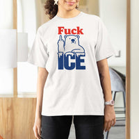 Fck Ice T Shirt For Women Get The Fck Out Of Minneapolis Polar Bear
