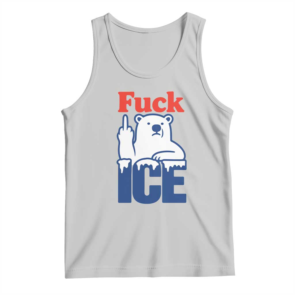 Fck Ice Tank Top Get The Fck Out Of Minneapolis Polar Bear