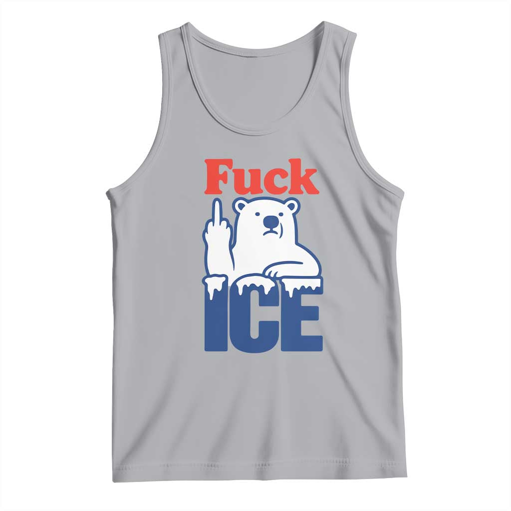 Fck Ice Tank Top Get The Fck Out Of Minneapolis Polar Bear