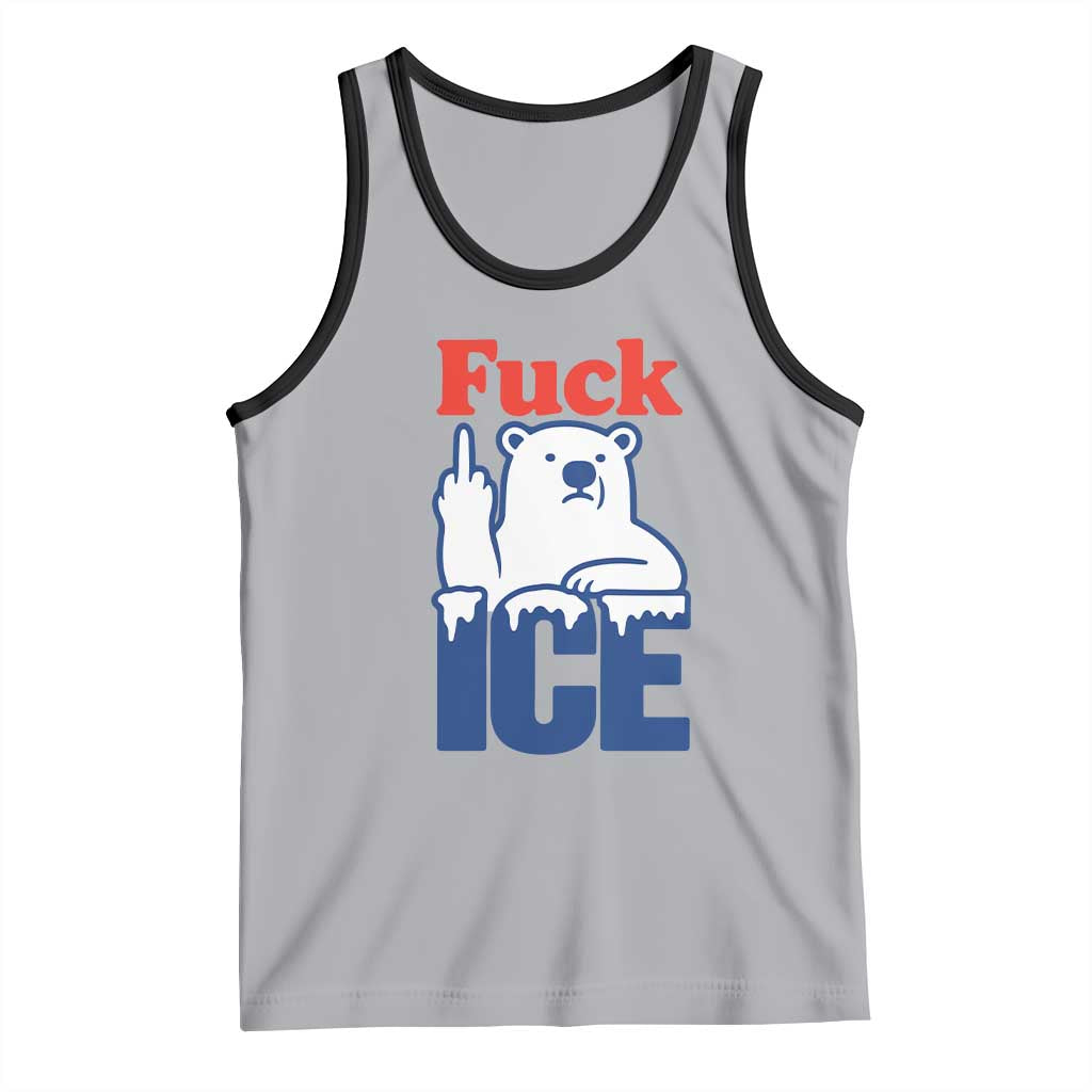 Fck Ice Tank Top Get The Fck Out Of Minneapolis Polar Bear