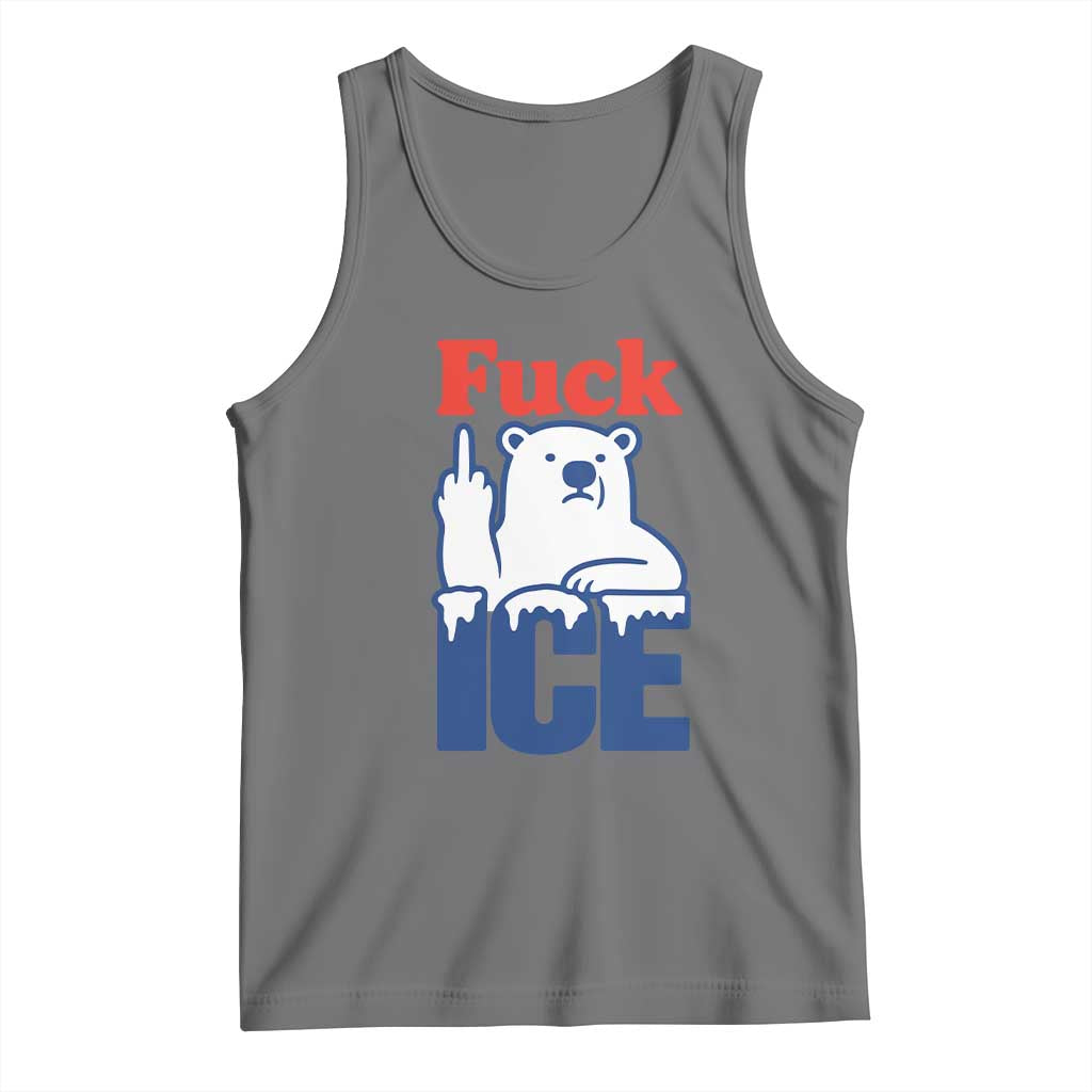 Fck Ice Tank Top Get The Fck Out Of Minneapolis Polar Bear