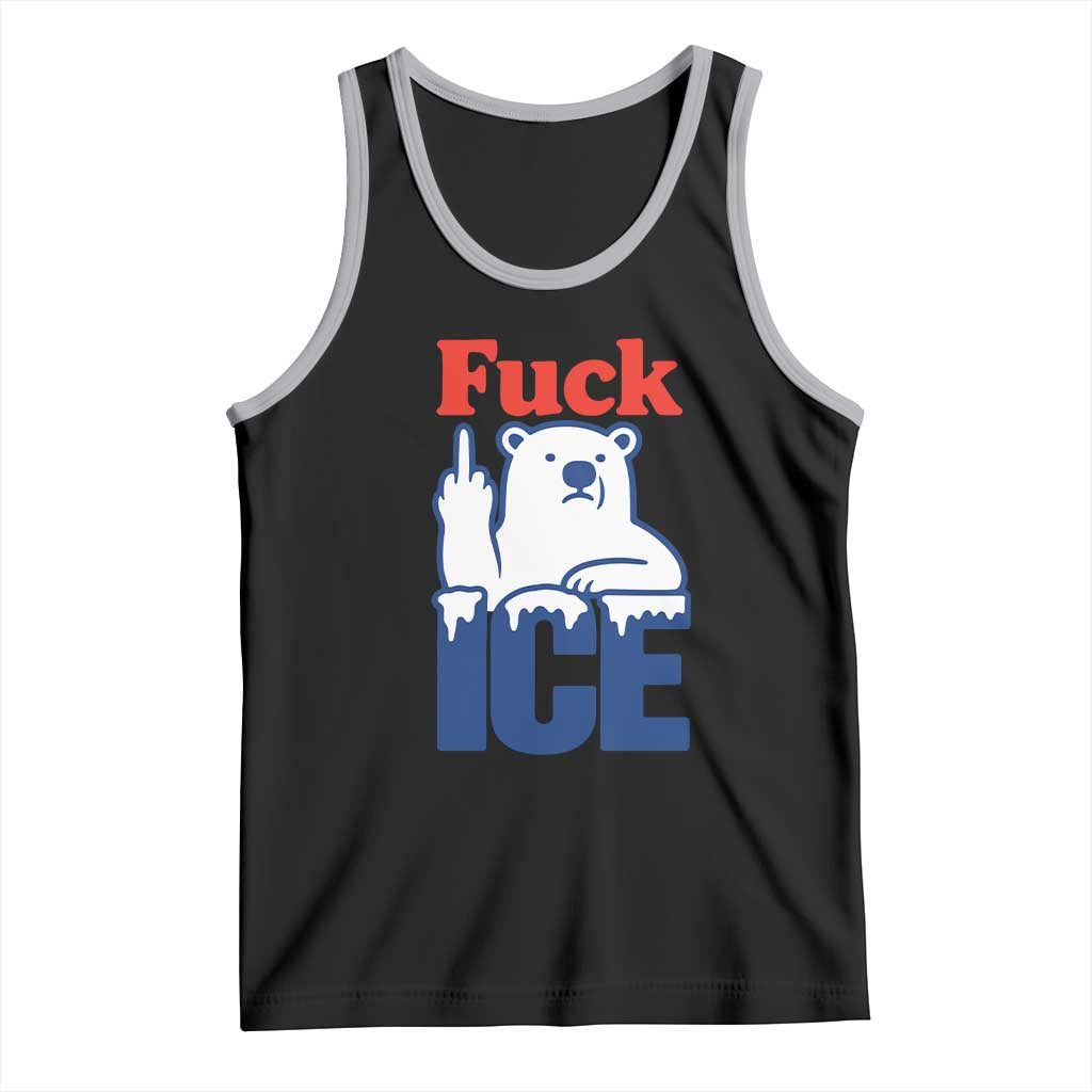 Fck Ice Tank Top Get The Fck Out Of Minneapolis Polar Bear