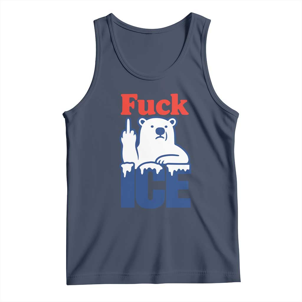 Fck Ice Tank Top Get The Fck Out Of Minneapolis Polar Bear