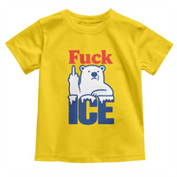 Fck Ice Toddler T Shirt Get The Fck Out Of Minneapolis Polar Bear