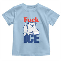 Fck Ice Toddler T Shirt Get The Fck Out Of Minneapolis Polar Bear