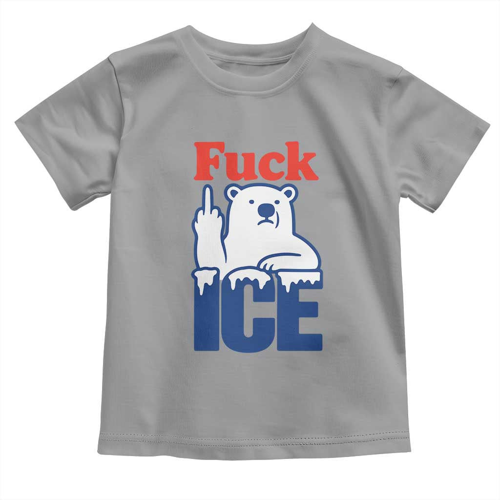Fck Ice Toddler T Shirt Get The Fck Out Of Minneapolis Polar Bear